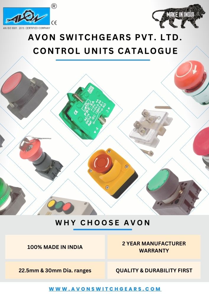 Avon Electrical Panel Components Full Range Catalog Photo