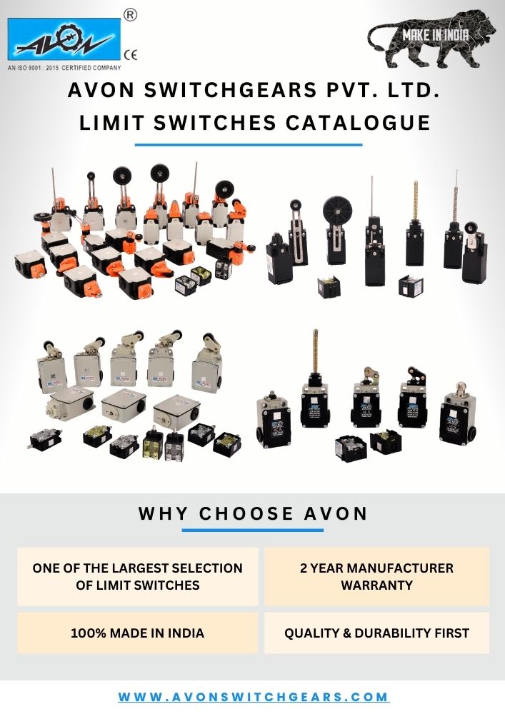 Avon Limit Switches Full Range Catalog Photo